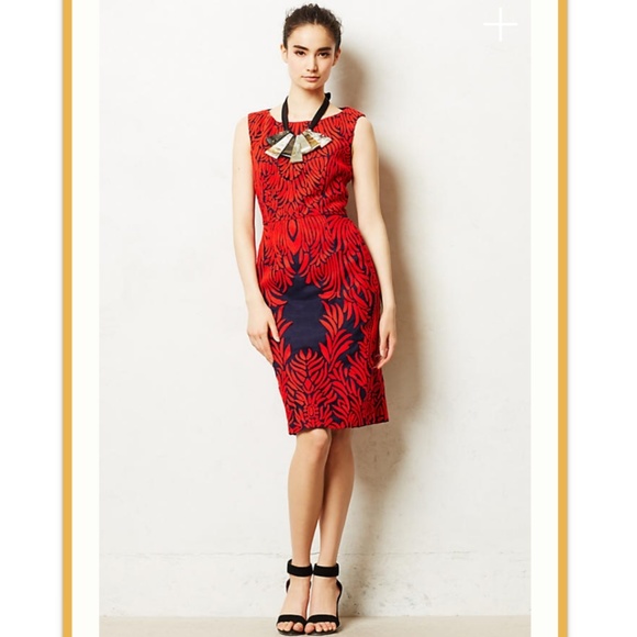 Anthropologie Dresses & Skirts - ANTHRO | RARE! Spice Tree Sheath 8/10
